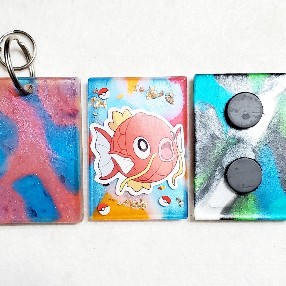 Pokemon Magikarp Keychain or Fridge Magnet *Your Choice*